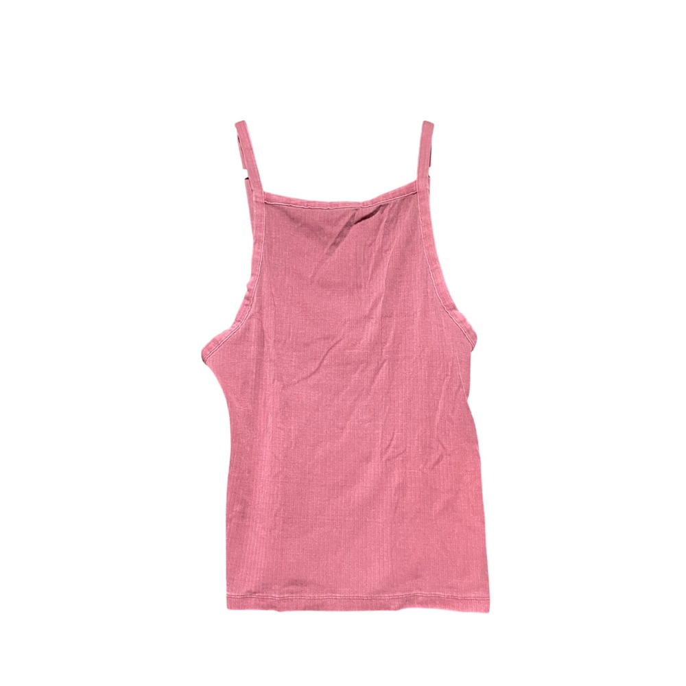 Intimately Free People Red‎ Velvet Ribbed Square Neck Tank Top OB938102 XL NEW
